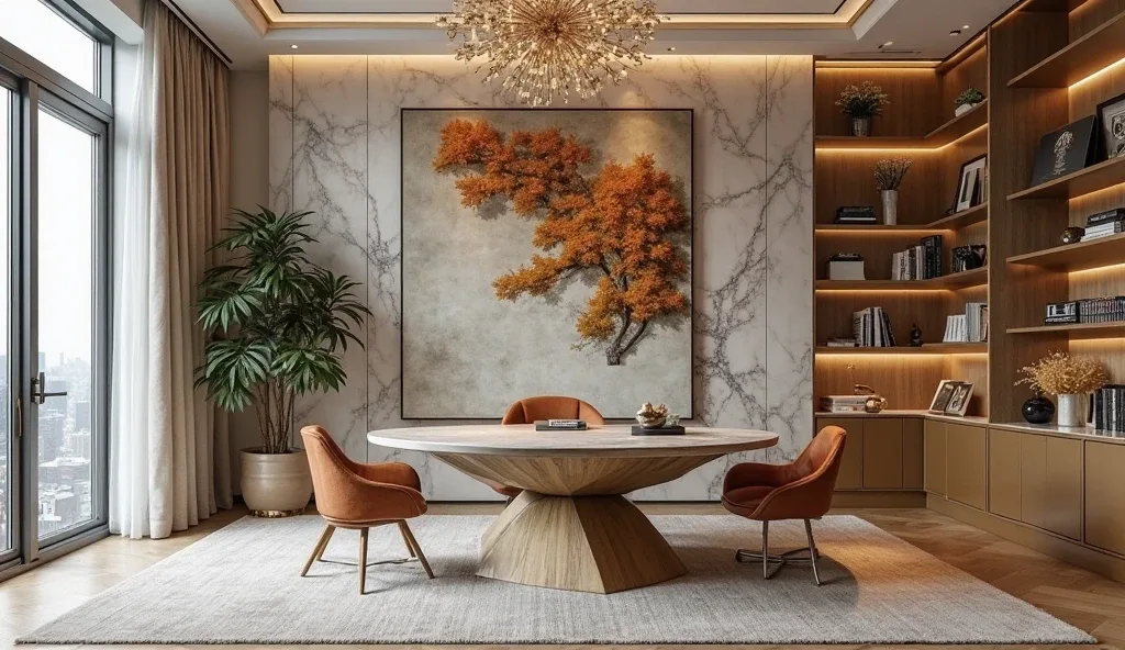 13 Luxurious Office Décor Ideas That’ll Make You Actually Want to Work