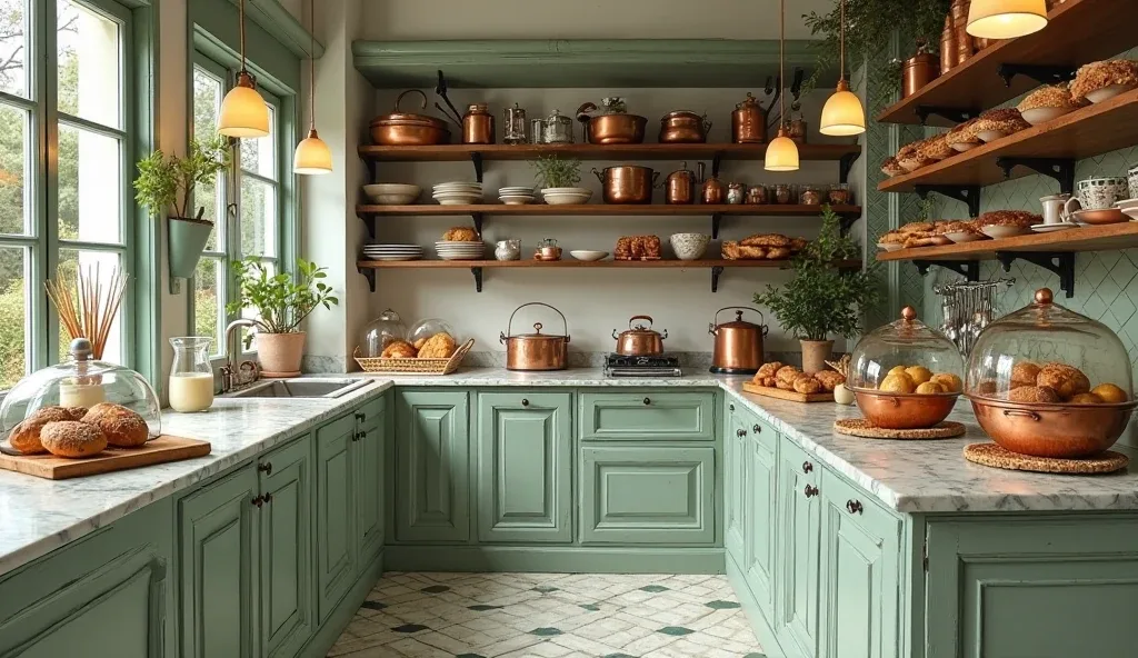 13 Sage Green Kitchen Design Ideas That Prove This Color Does More Than Just Look Pretty
