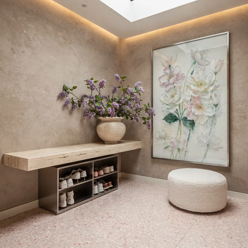 Mix Marble and Metallics, Not Mess