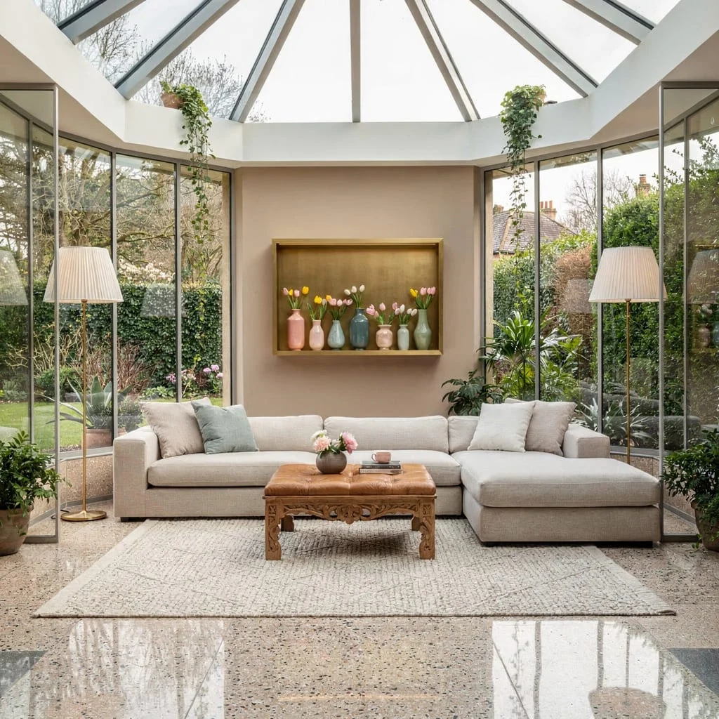 Indoor Conservatory Vibes (Without the High-Maintenance Ferns)