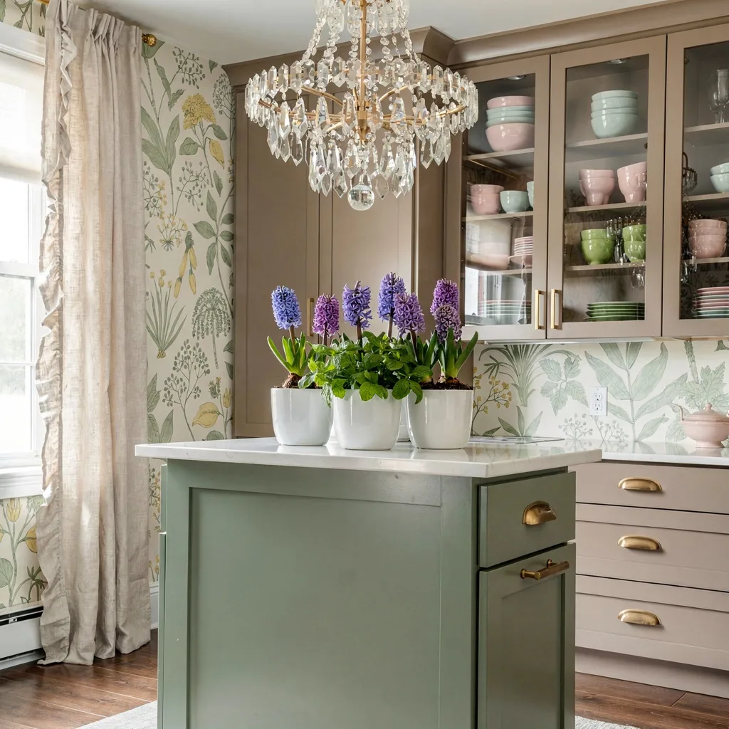 Go Transitional With Botanicals, Not Boredom