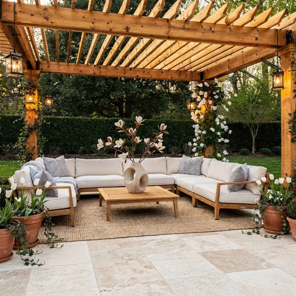 Level Up With a Big Pergola, Not Another Sad Umbrella