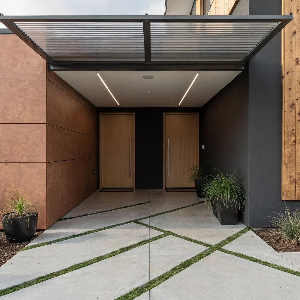 Get Sleek with Corrugated Metal