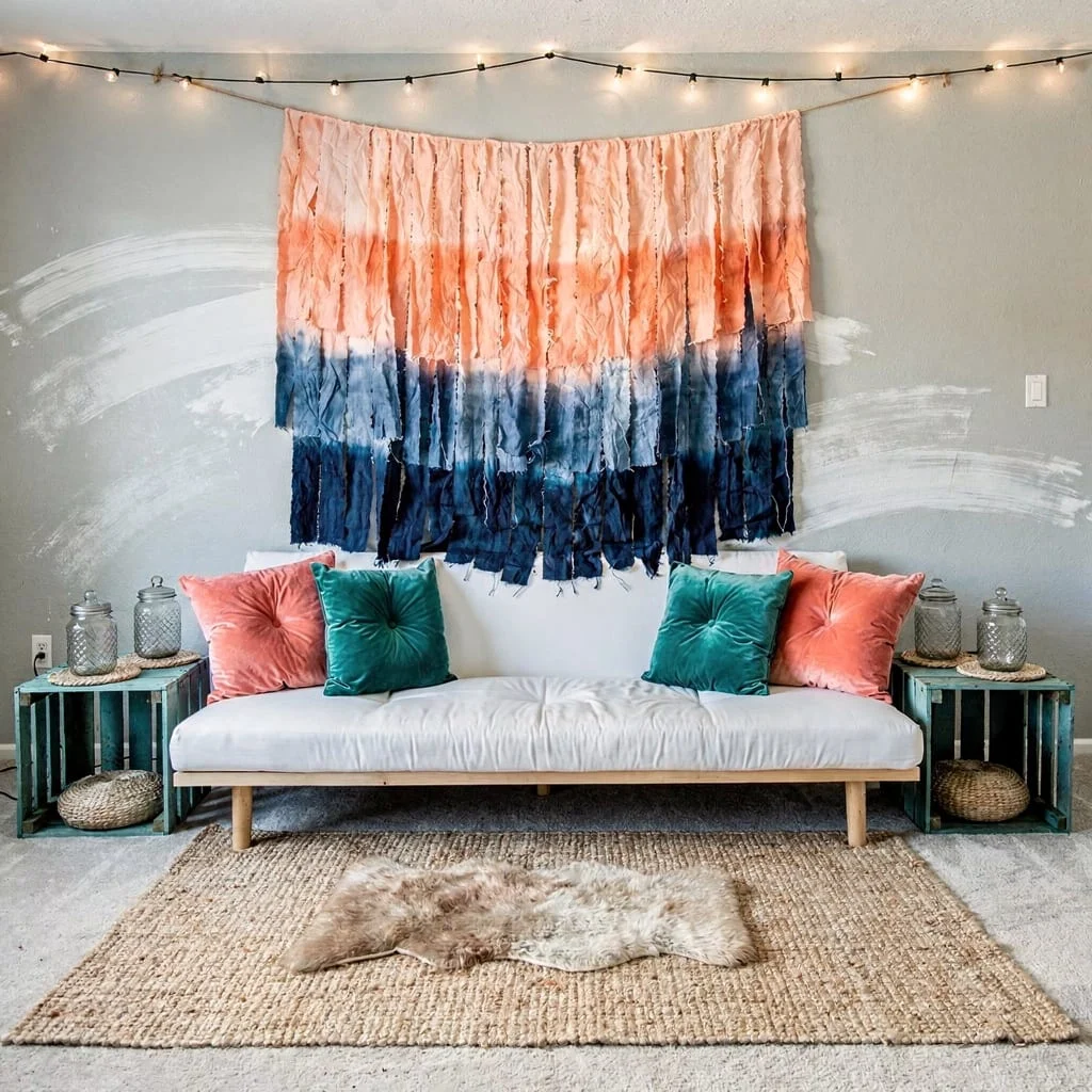 10. Weave a Boho Lounge Zone