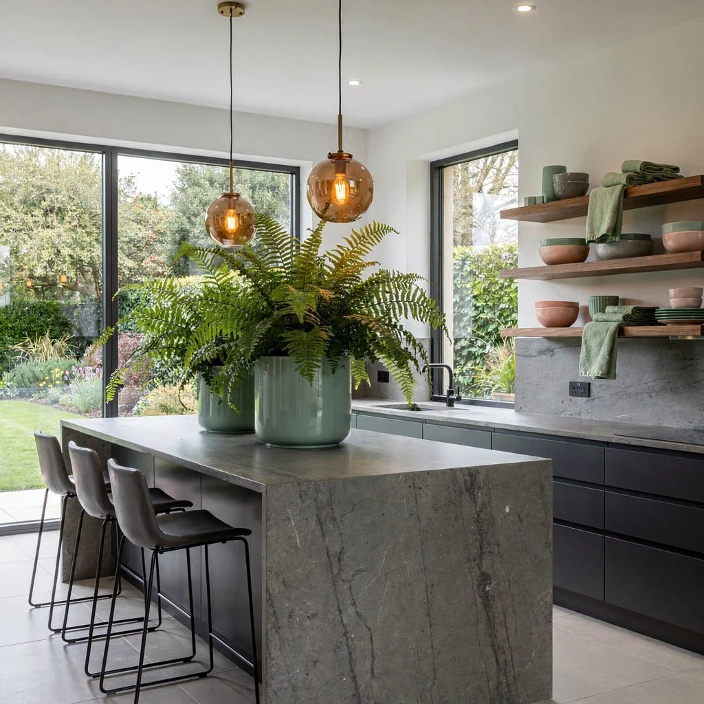 Modern Spring Means Graphite and Ferns, Not Gloom