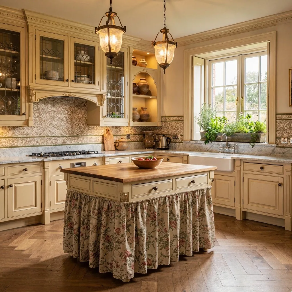 Florals, Chintz, and Chubby Island Skirts for Luxury