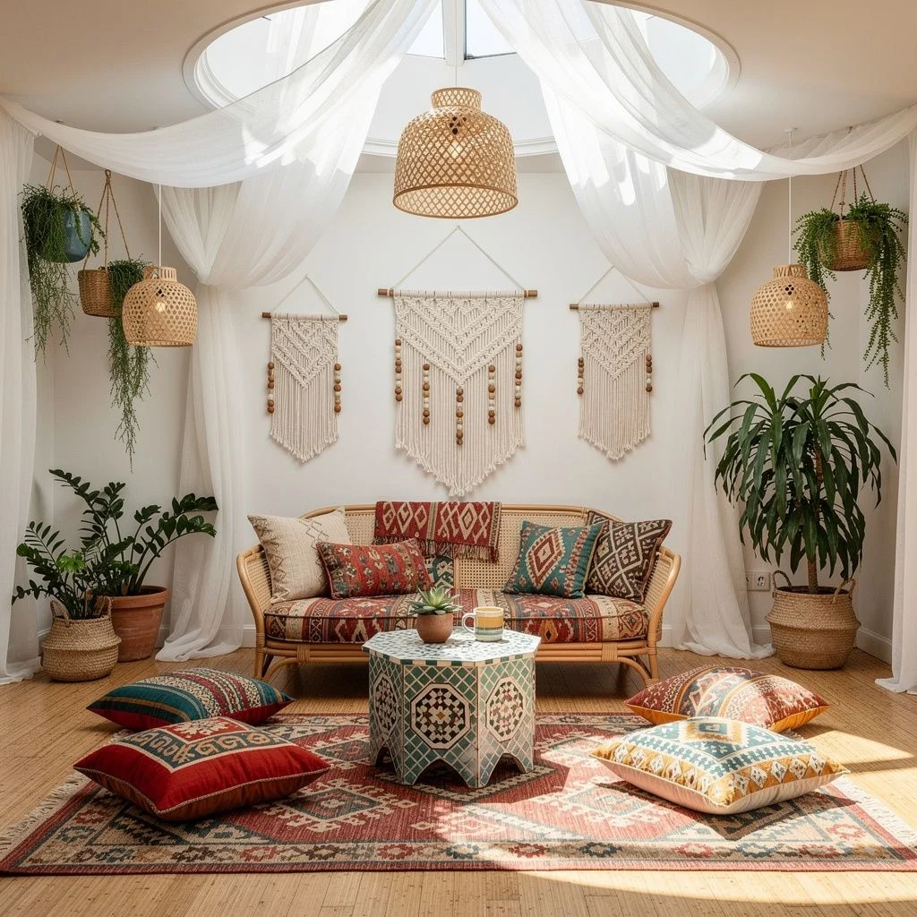 Boho Chic: Layered, Not Cluttered