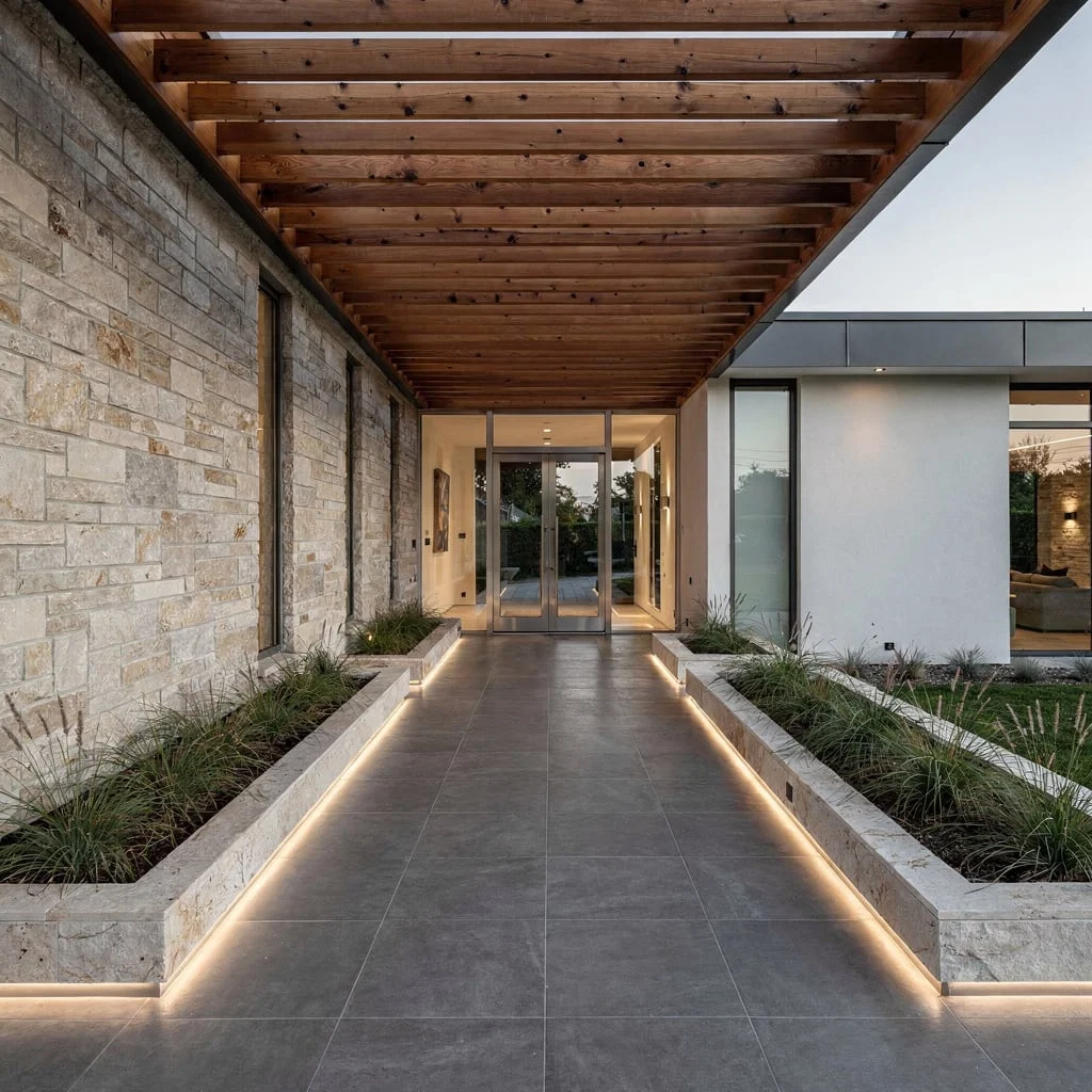 Go Full Drama with a Slatted Roof