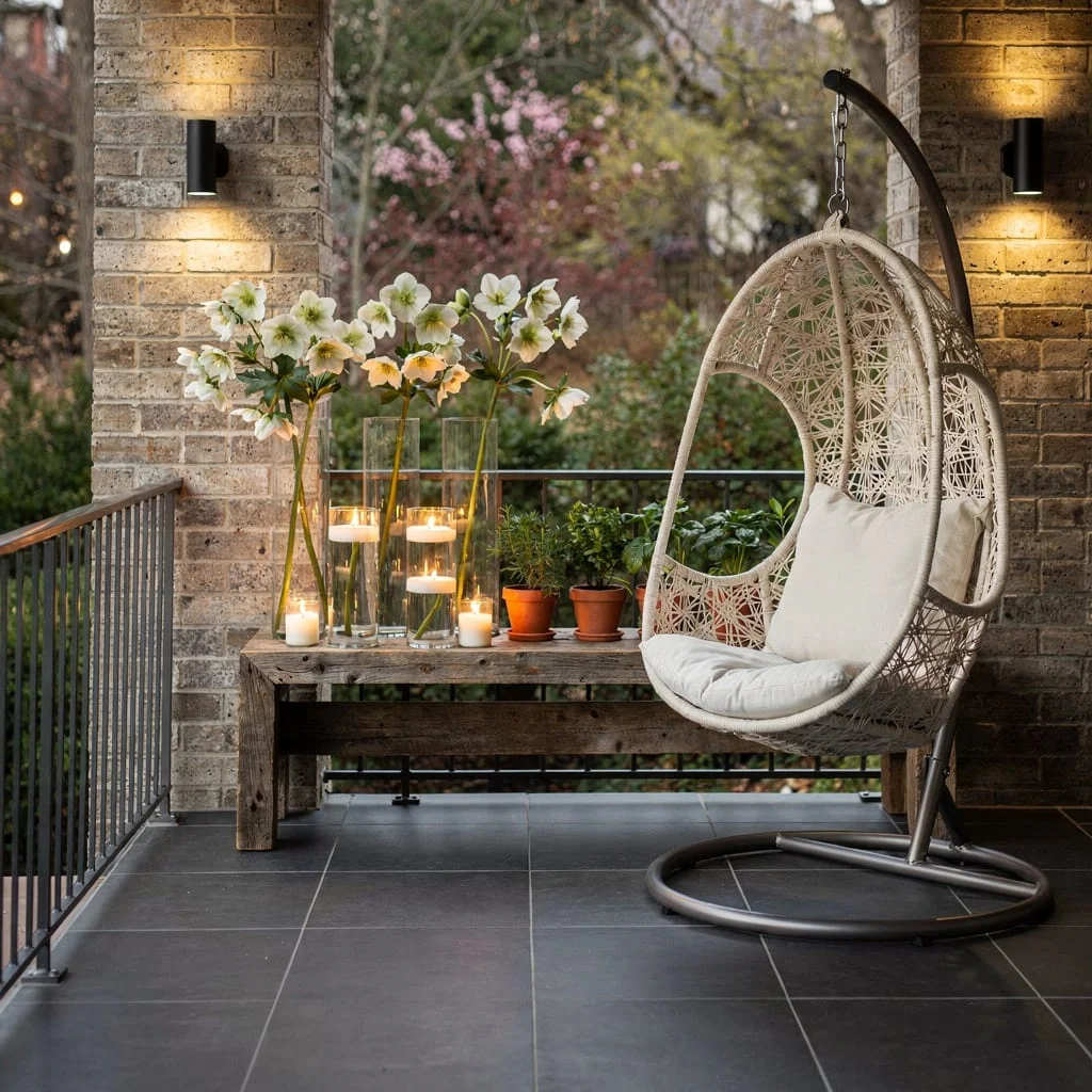 Urban-Chic: Porch Goals for City Dwellers Who Hate Fussy