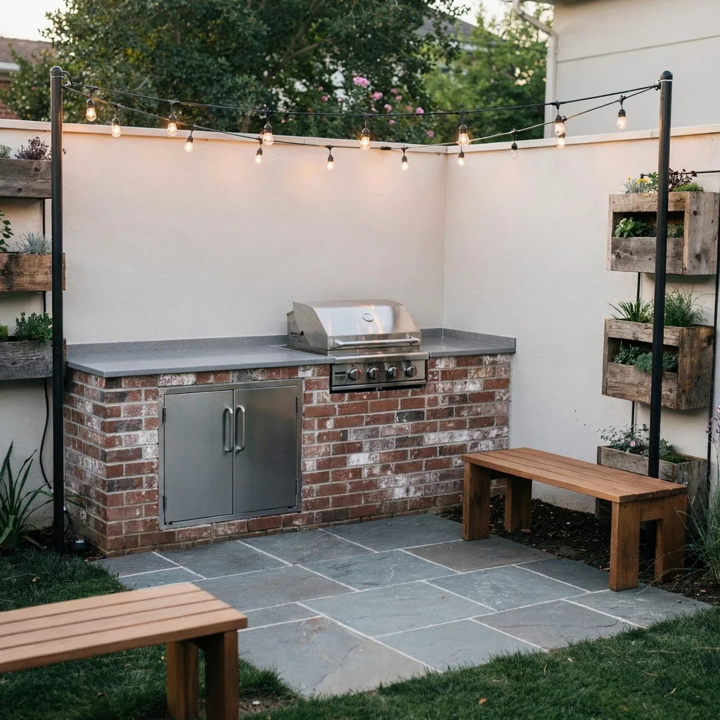 Max Out Minimalism with Recycled Brick and Moody Quartz