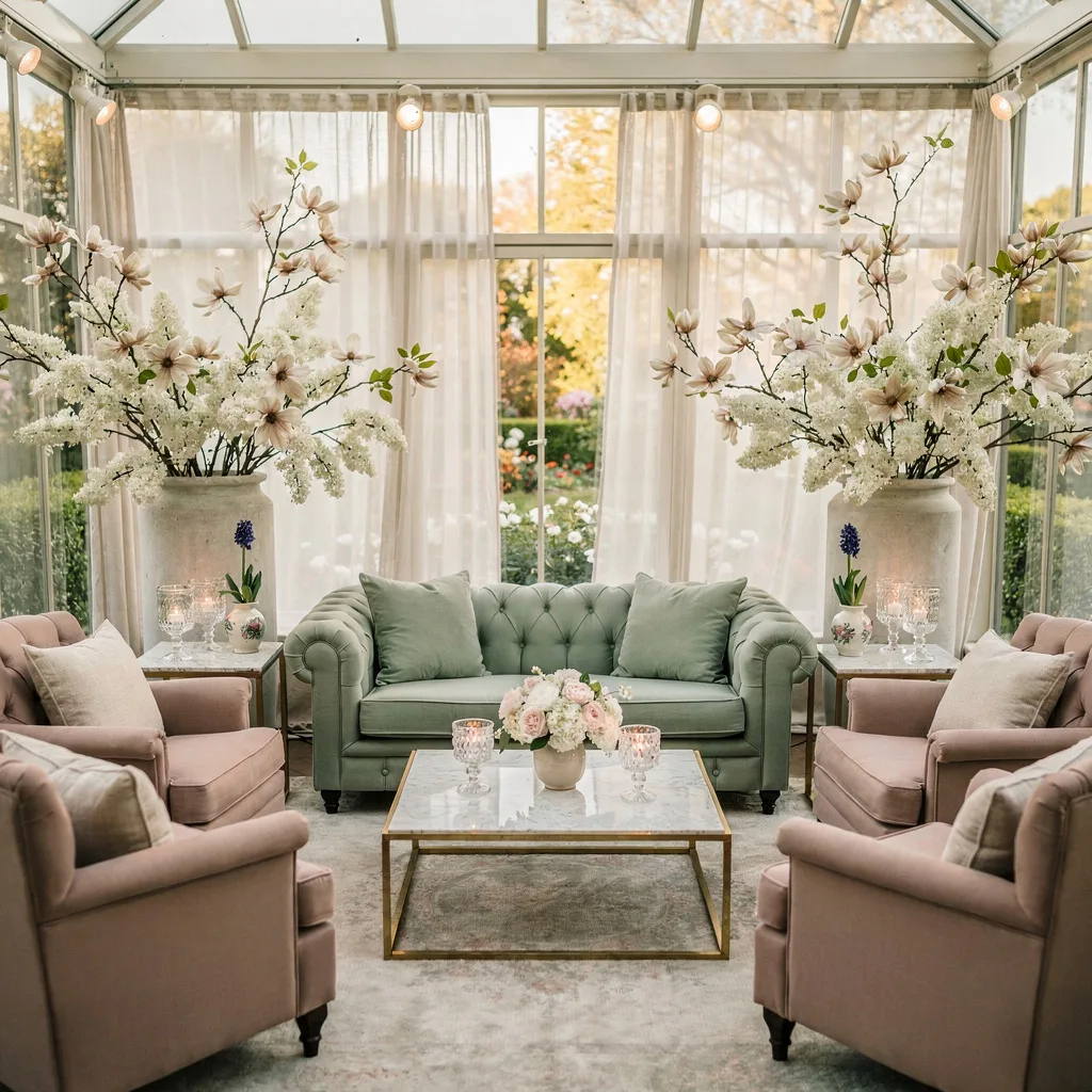 Sunkissed Orangerie Lounging: For Those Who Refuse to Stand