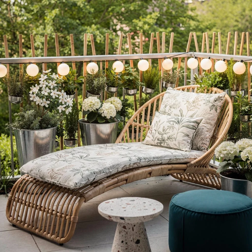 Curated Jungle: Chaise Loungin’ with Botanical Cool