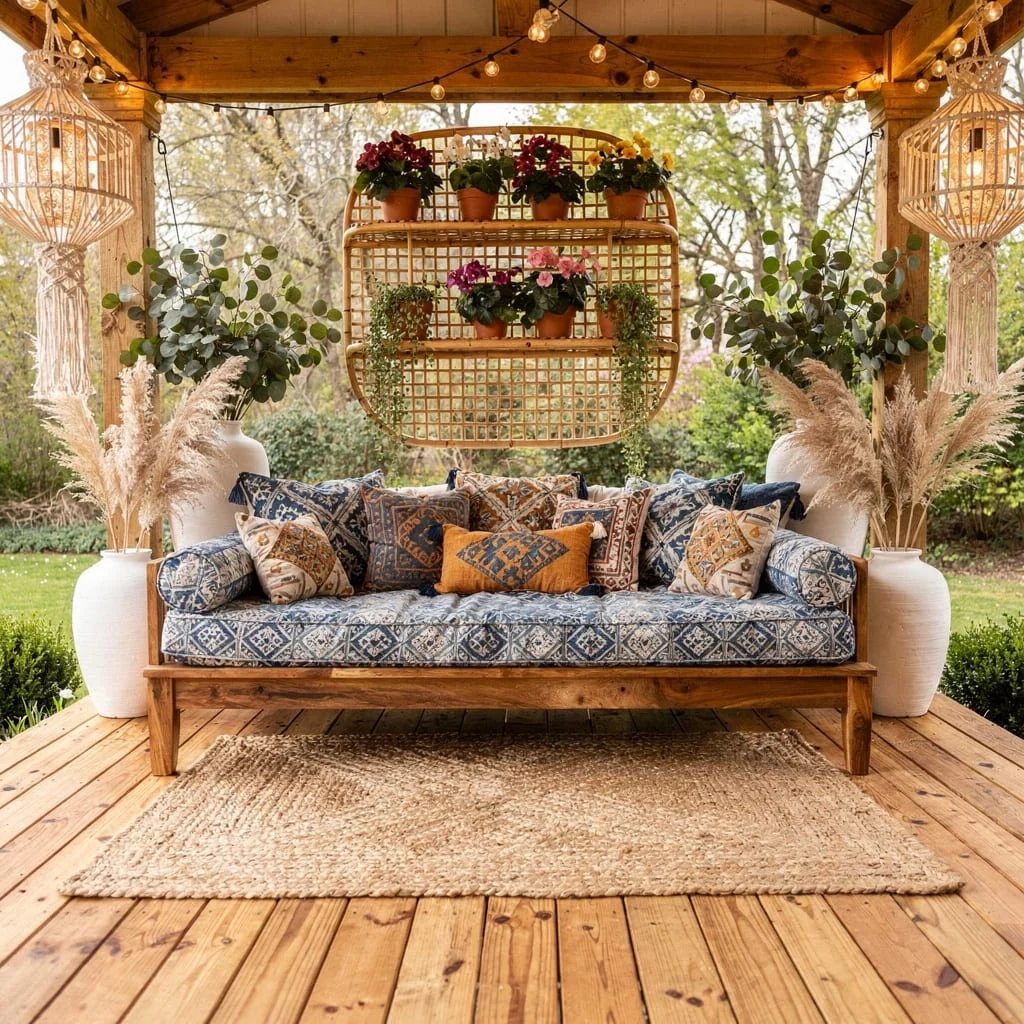 Boho Porch Paradise: Stop Chasing Trends, Start Layering