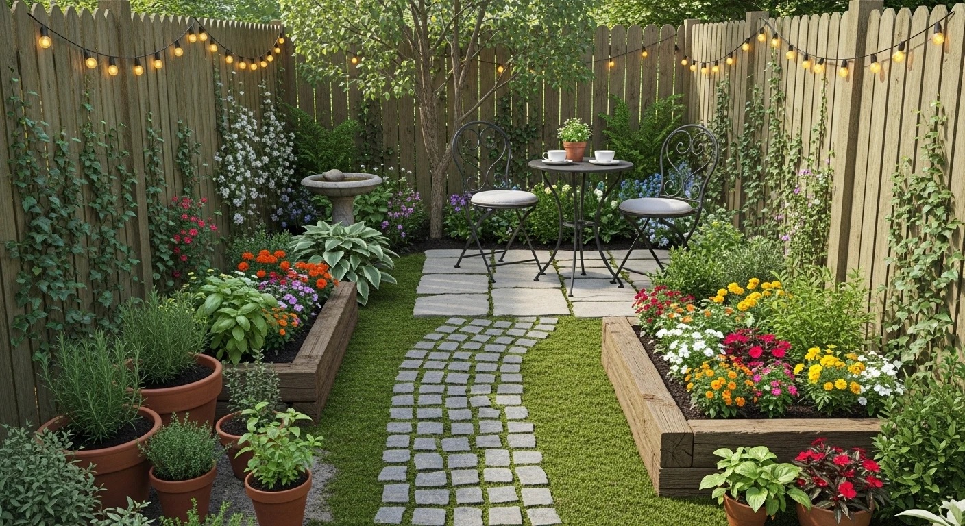 Small Garden Ideas That Will Make You Stop Apologizing for Your Outdoor Space