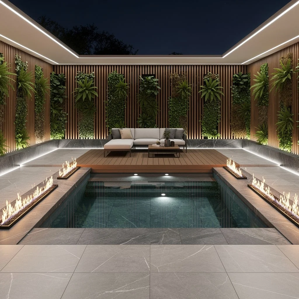 Terrace Flex: Bluestone, Composite, and Living Walls