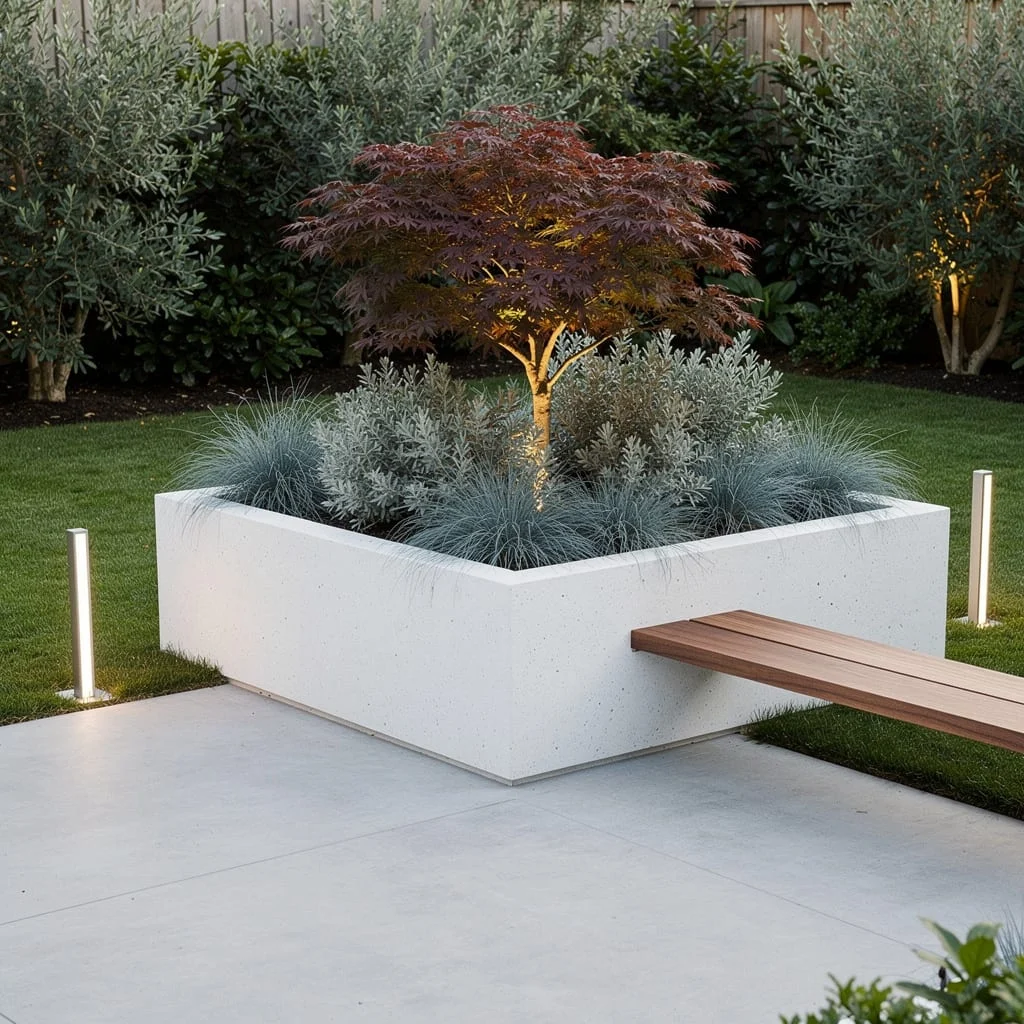 Preach Minimalism: Concrete Main Stage, Floating Seating, Zero Fuss