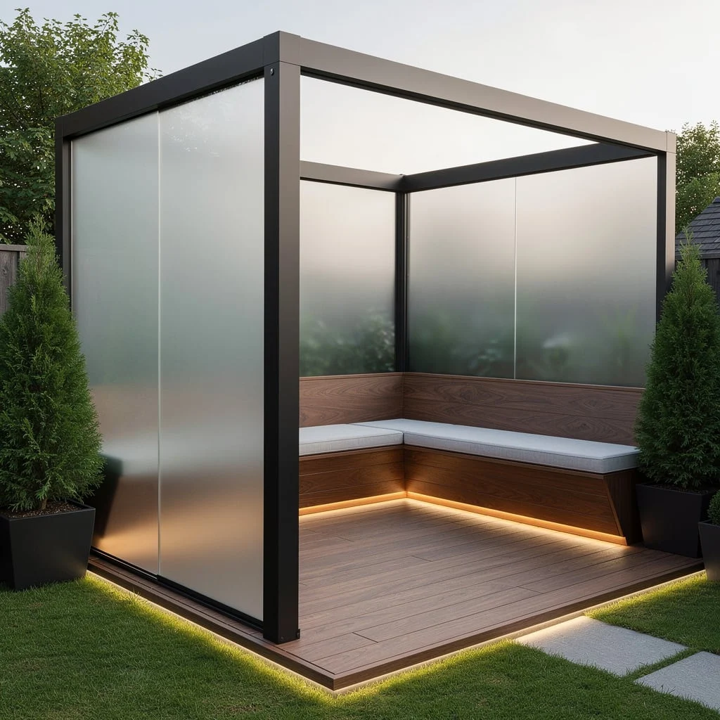 Glass Partitions: Privacy—But Make It Bougie