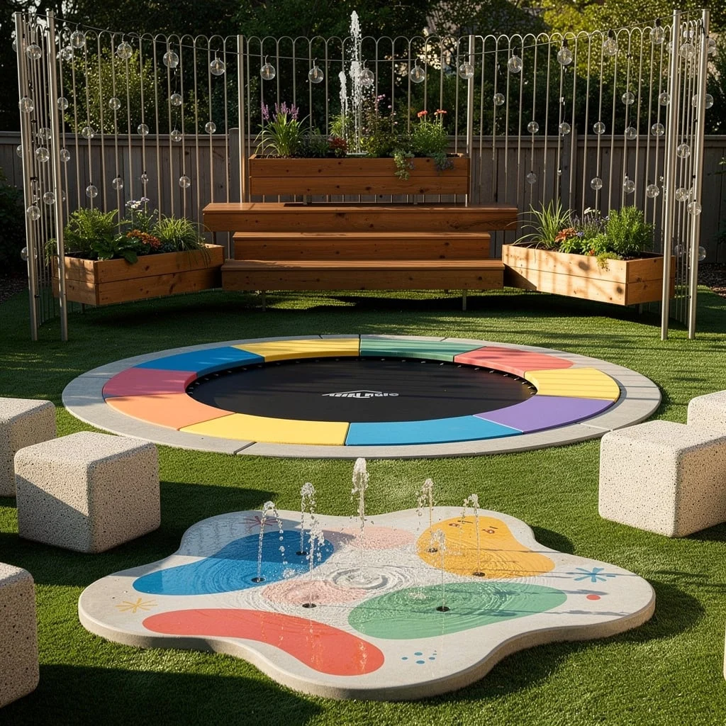 Trampoline Jungle—Jump, Splash, and Chill