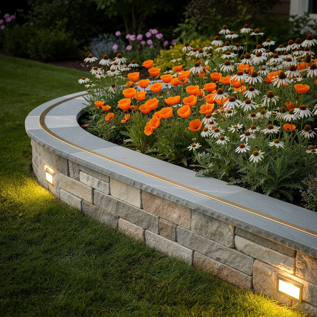 Bluestone + Brass Inlay: The Classic Glow-Up