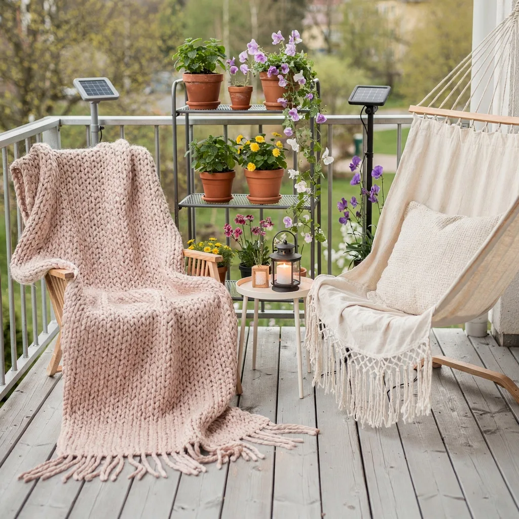 Play Scandi Cool: Light Woods, Knits & a Hammock Moment