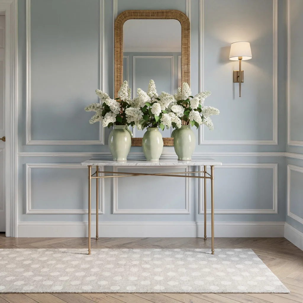 Blue Panel Walls Are the Main Character