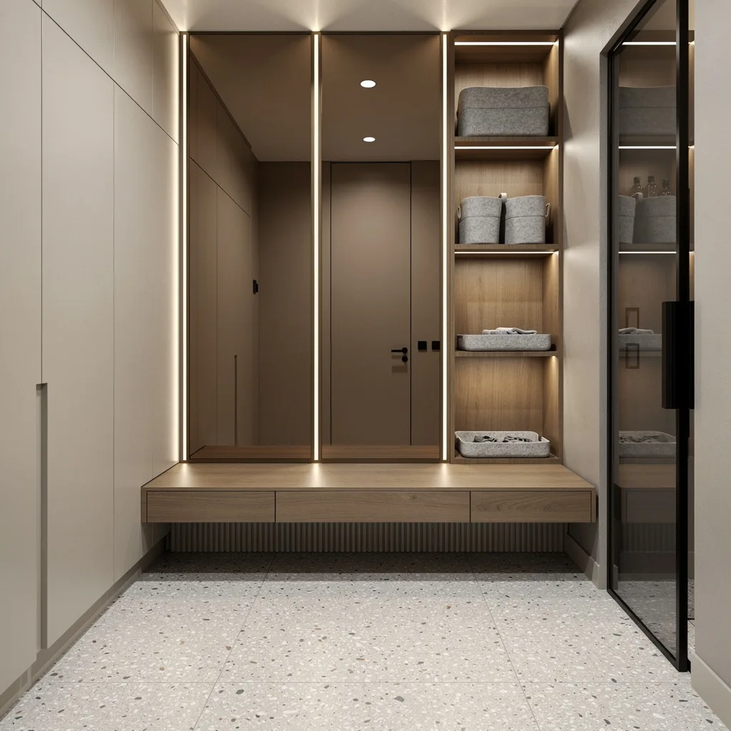 Mirror Magic in Mellow Neutrals