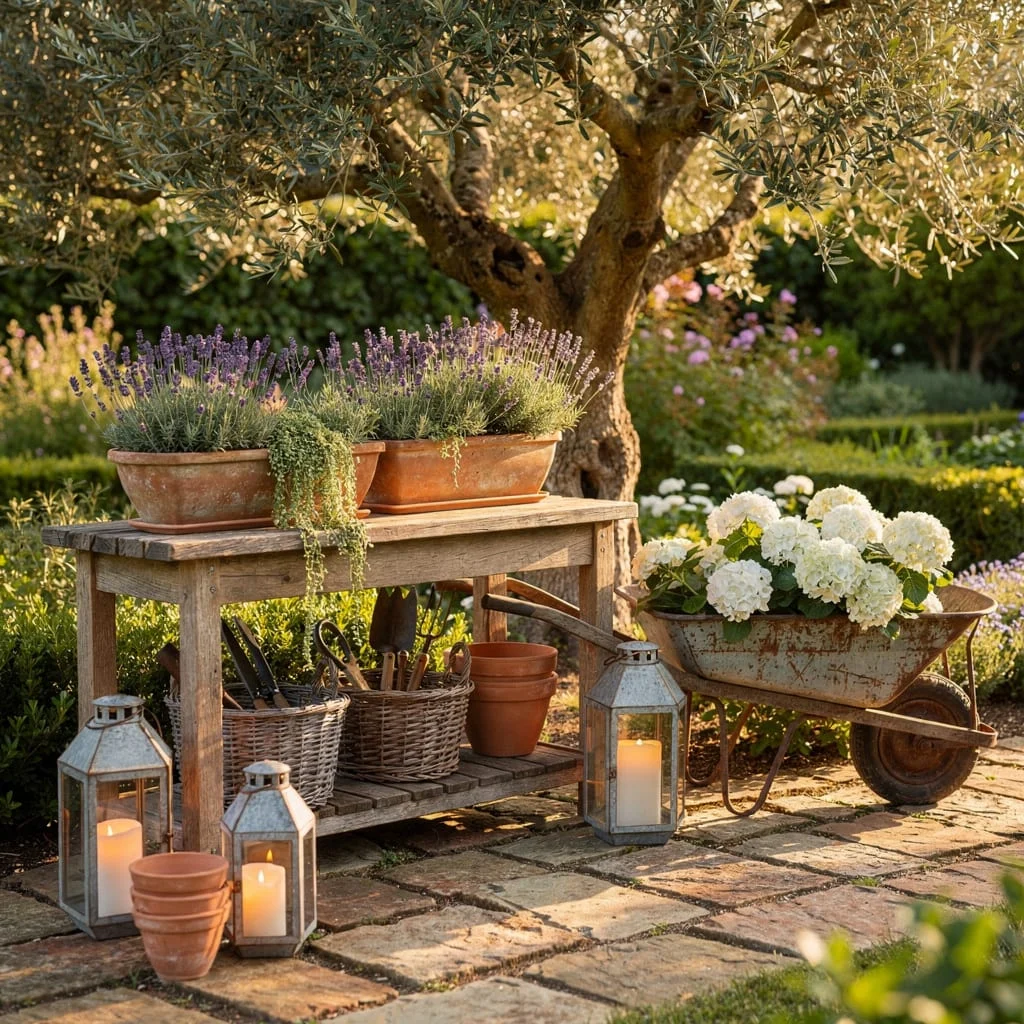 Build a Potting Bench That Actually Has Character
