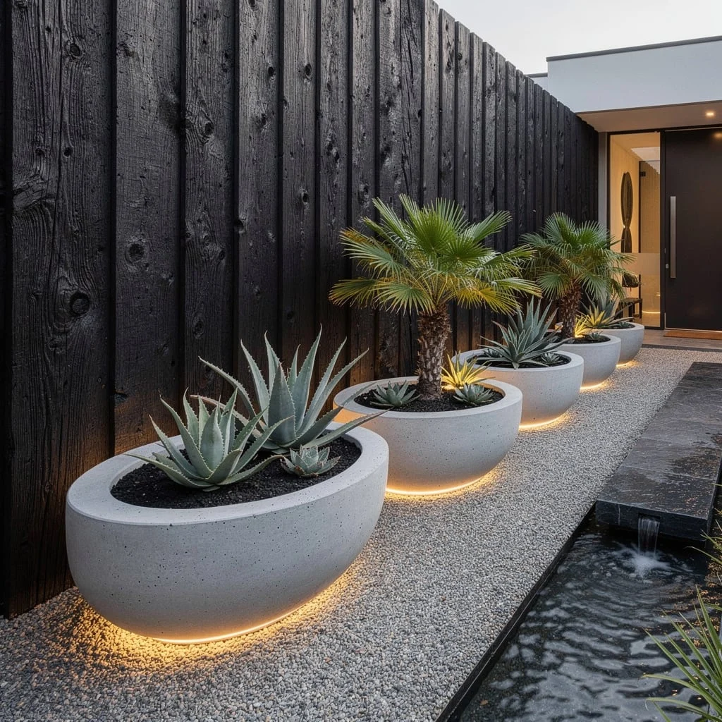 Charred Timber Drama: Aloe and Granite for the Win