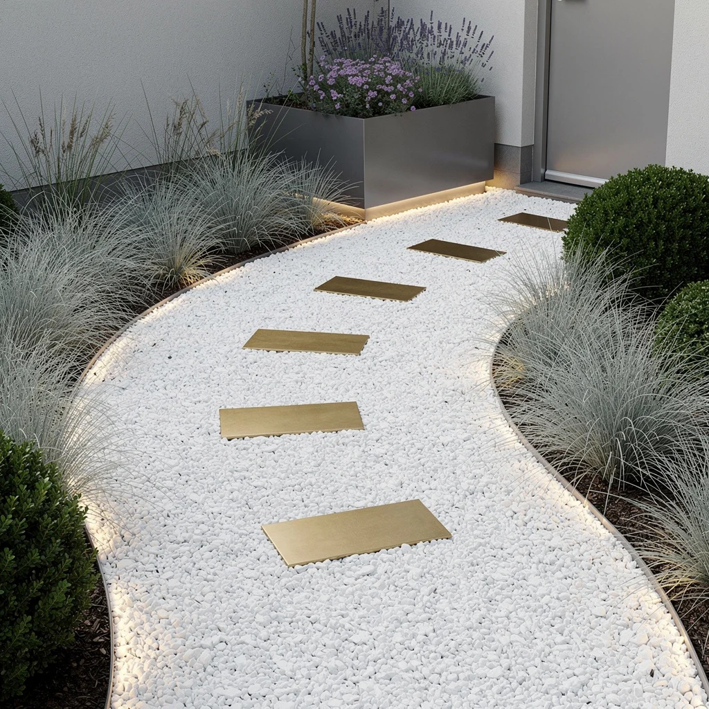 Resin Marble: The Minimalist Curves and Brass Details