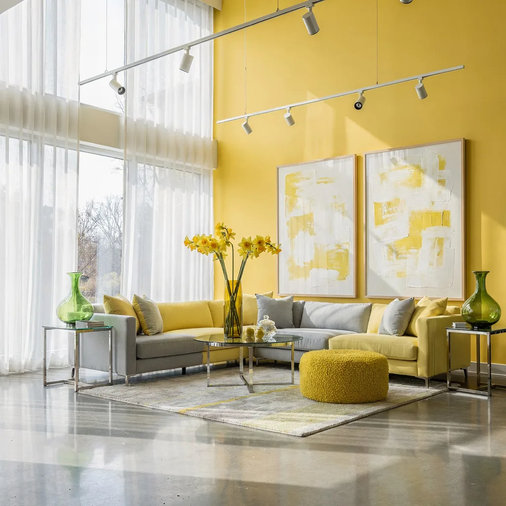Daffodil Dream: Major Sunshine for Open Plan Spaces