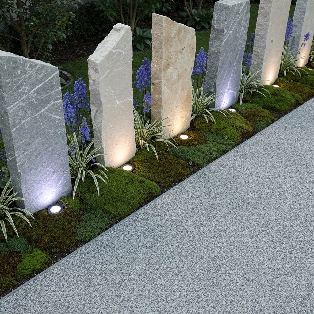 Modern Classic: Limestone Fins with Mossy Magic and Color Blasts