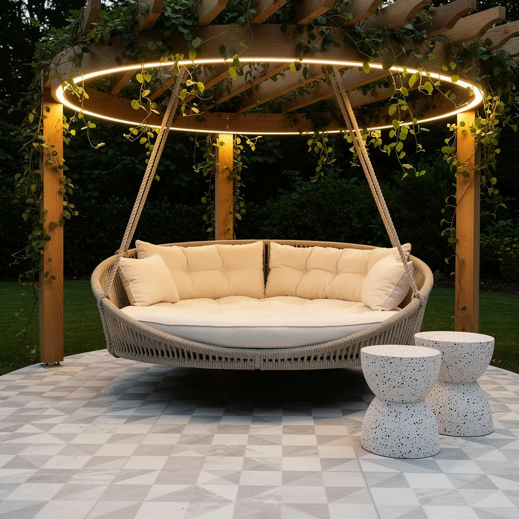 Suspend a Daybed for Ultimate Chill—No Corner Required