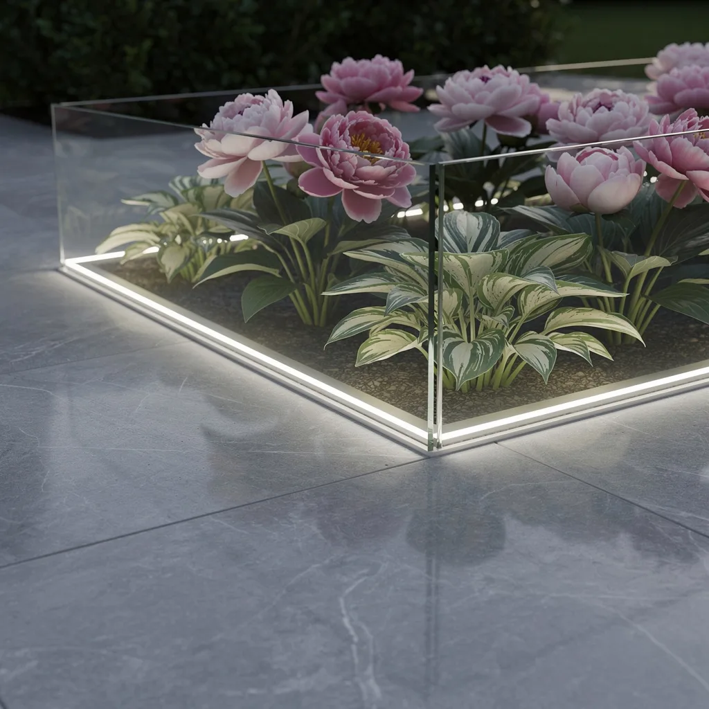 Seamless Glass So Your Flowers Get Main Stage