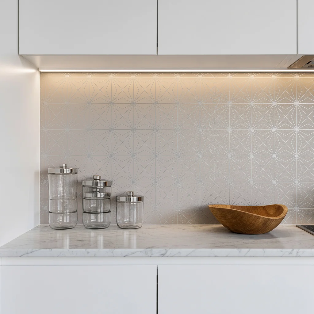 Backsplash On a Post-It Budget