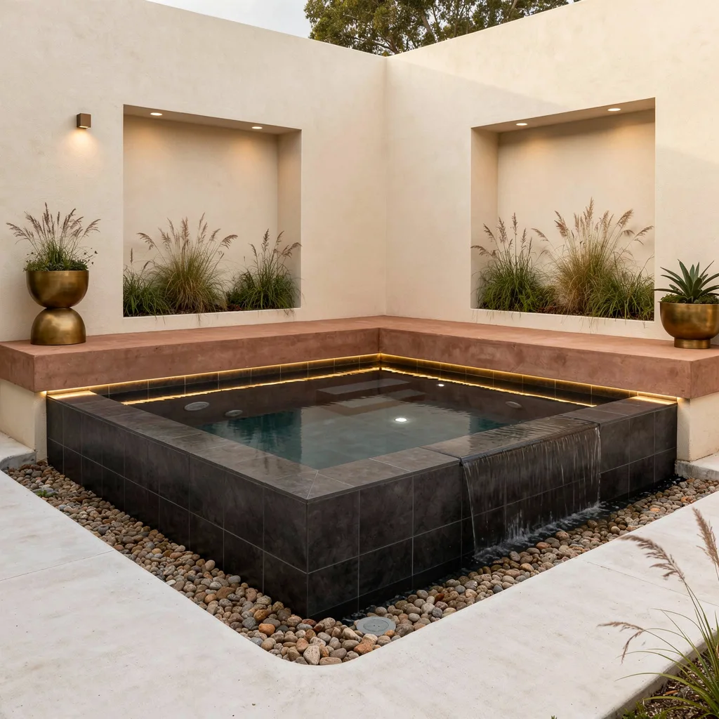 Charcoal & Terra-cotta: Sunlit Minimalism That Hits Different