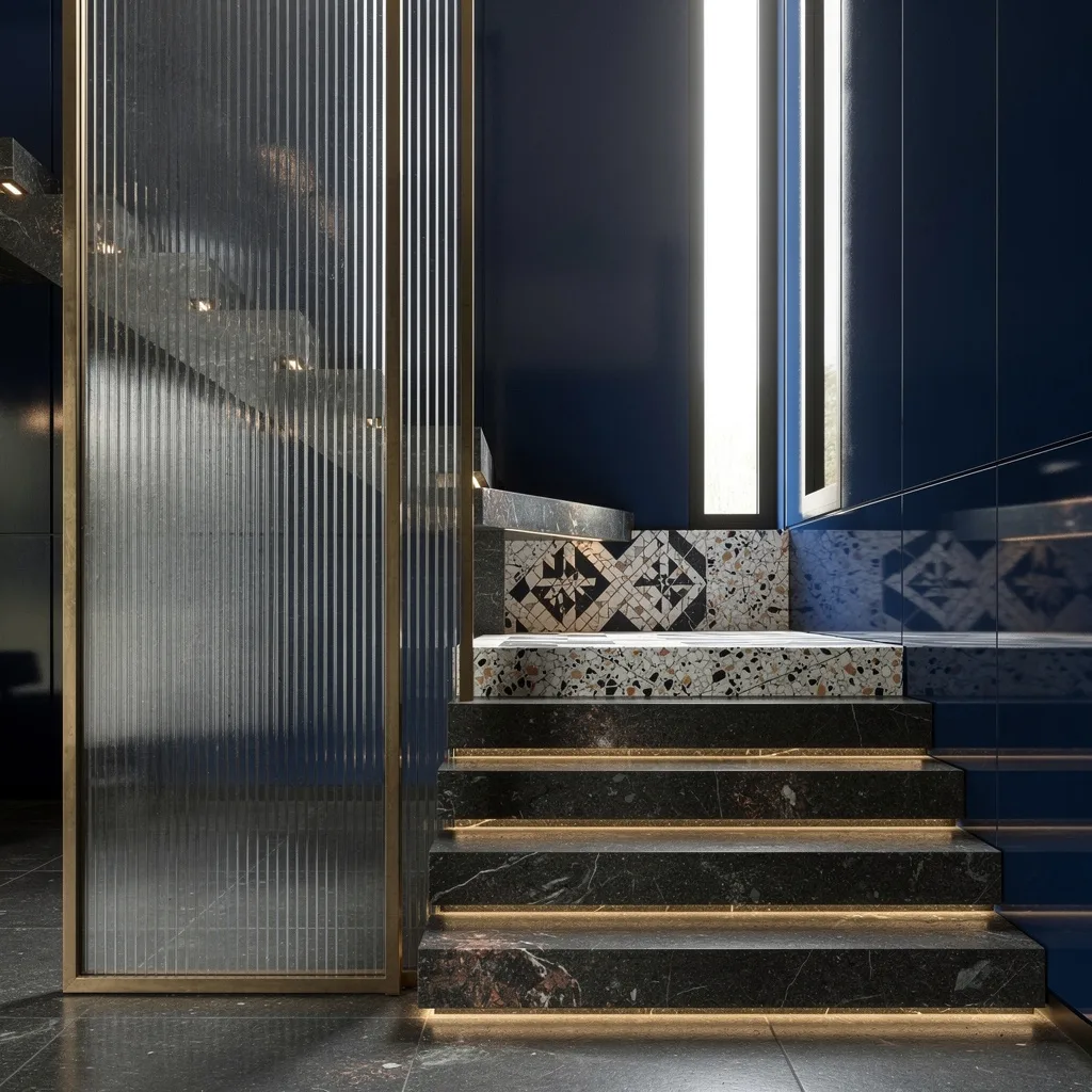 Make It Moody: Stone Steps and Nightclub Vibes