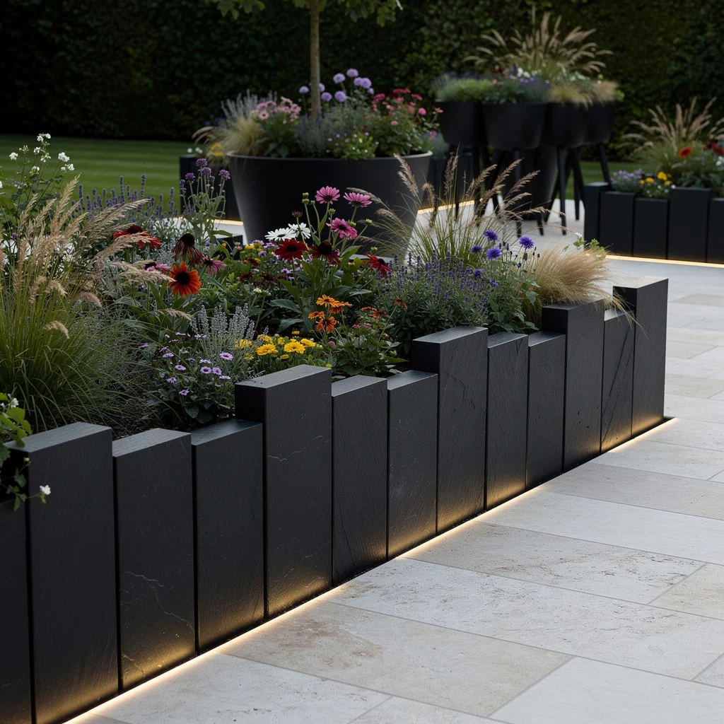 Go Monochrome Mood With Black Slate Drama