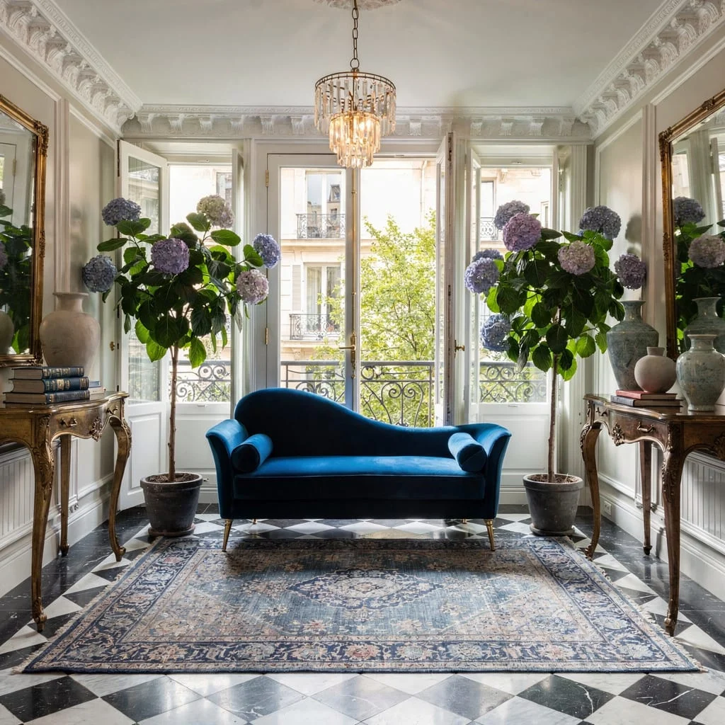 Channel Modern Art Gallery with Terrazzo and Bouclé