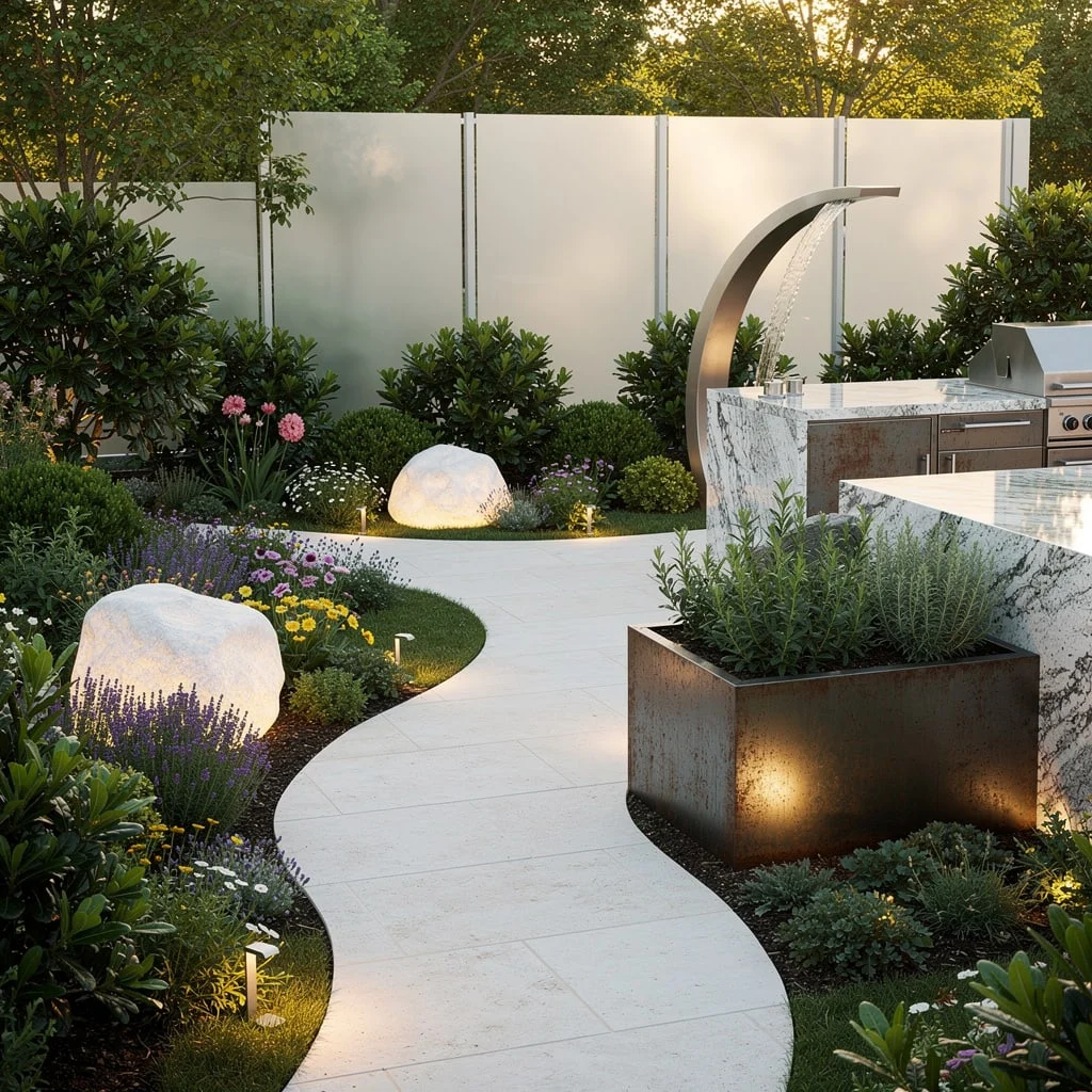 Oasis Pathway: Curve Your Enthusiasm (And Your Garden)