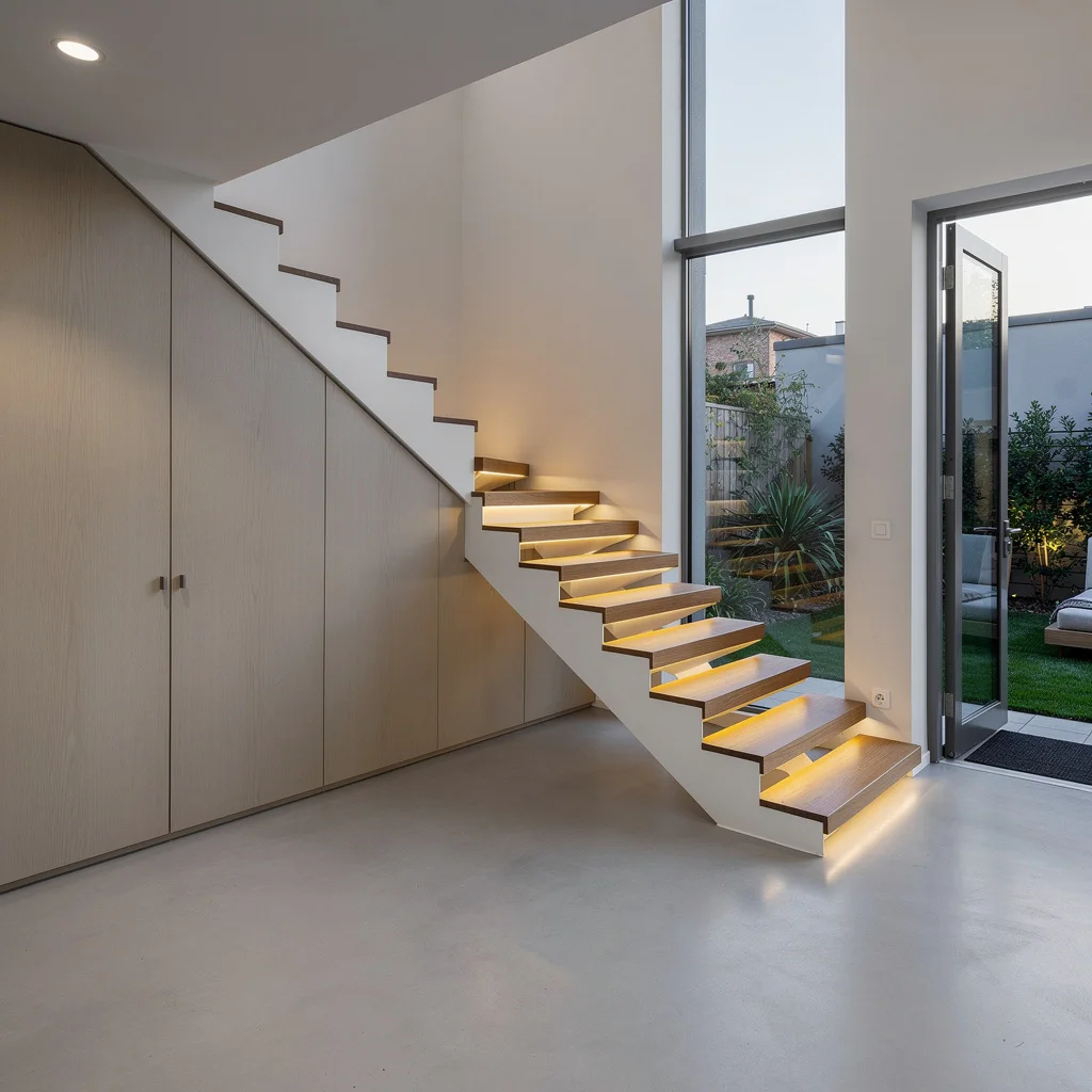 Gallery-Ready Moves: White Steel, Ash, and Microcement