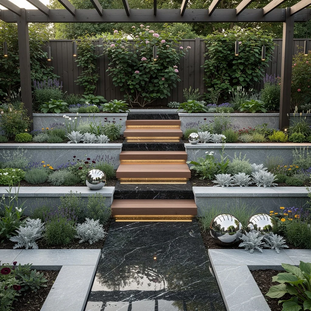 Tiered Designer Garden: Levels Are the New Flat