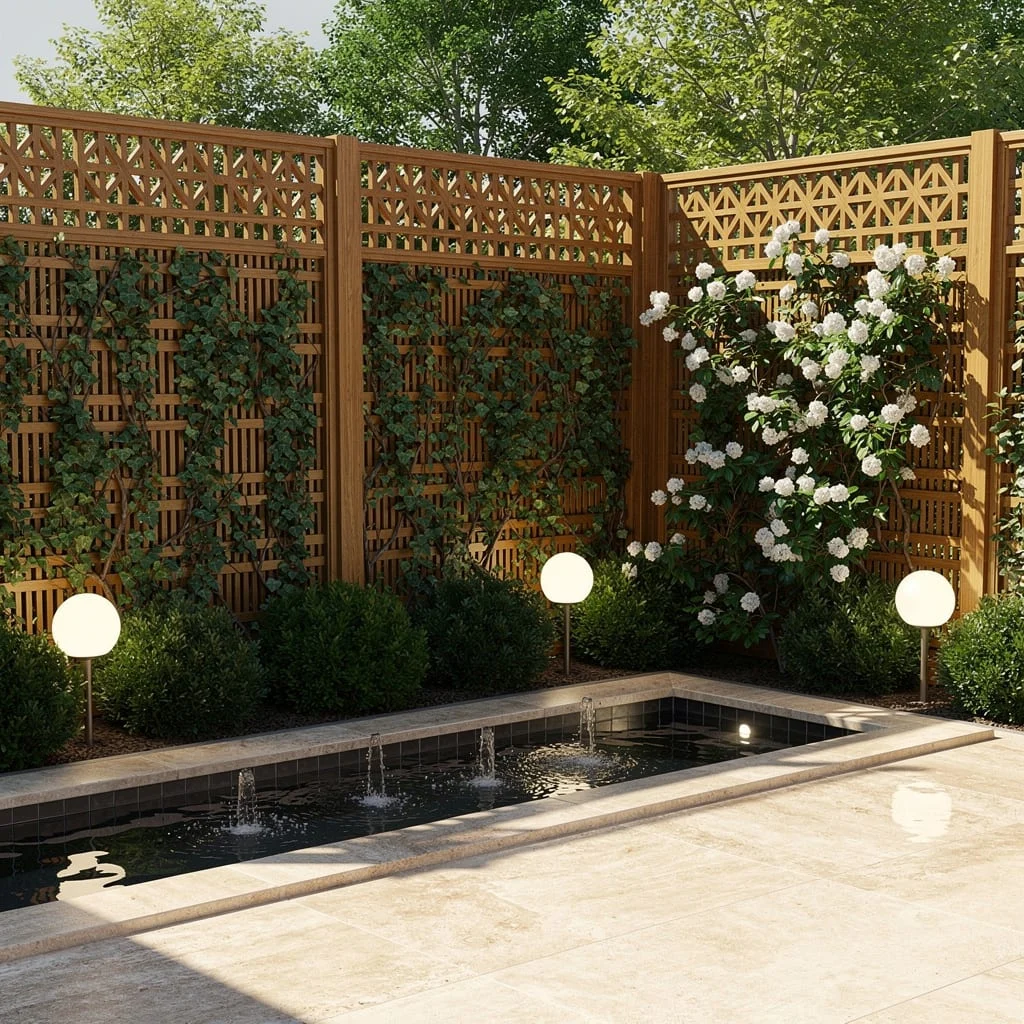 Teak Screens & Green Walls: Call Nature’s Block Button