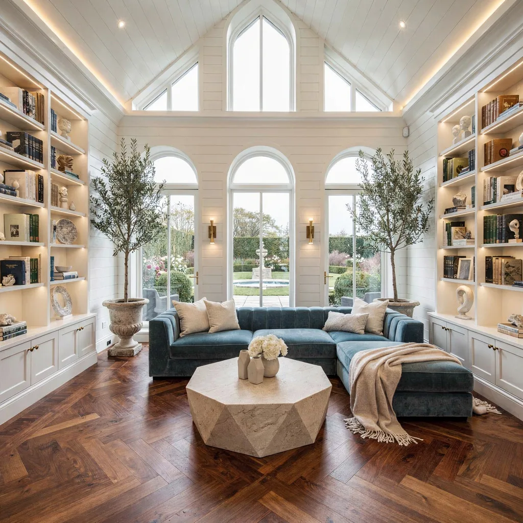 Embrace the Conversation Pit with Ash and Suede