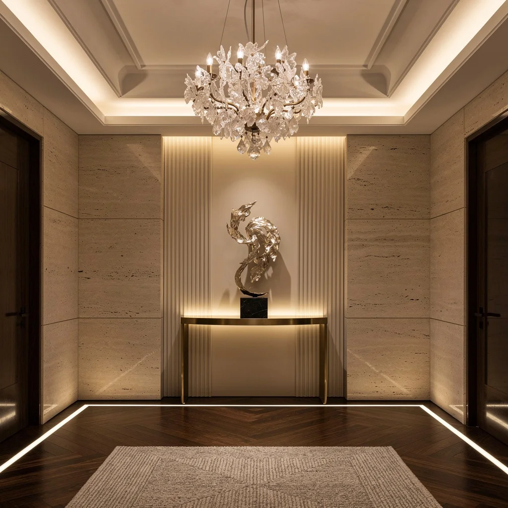 Go Full Drama with Crystal and LED Layers