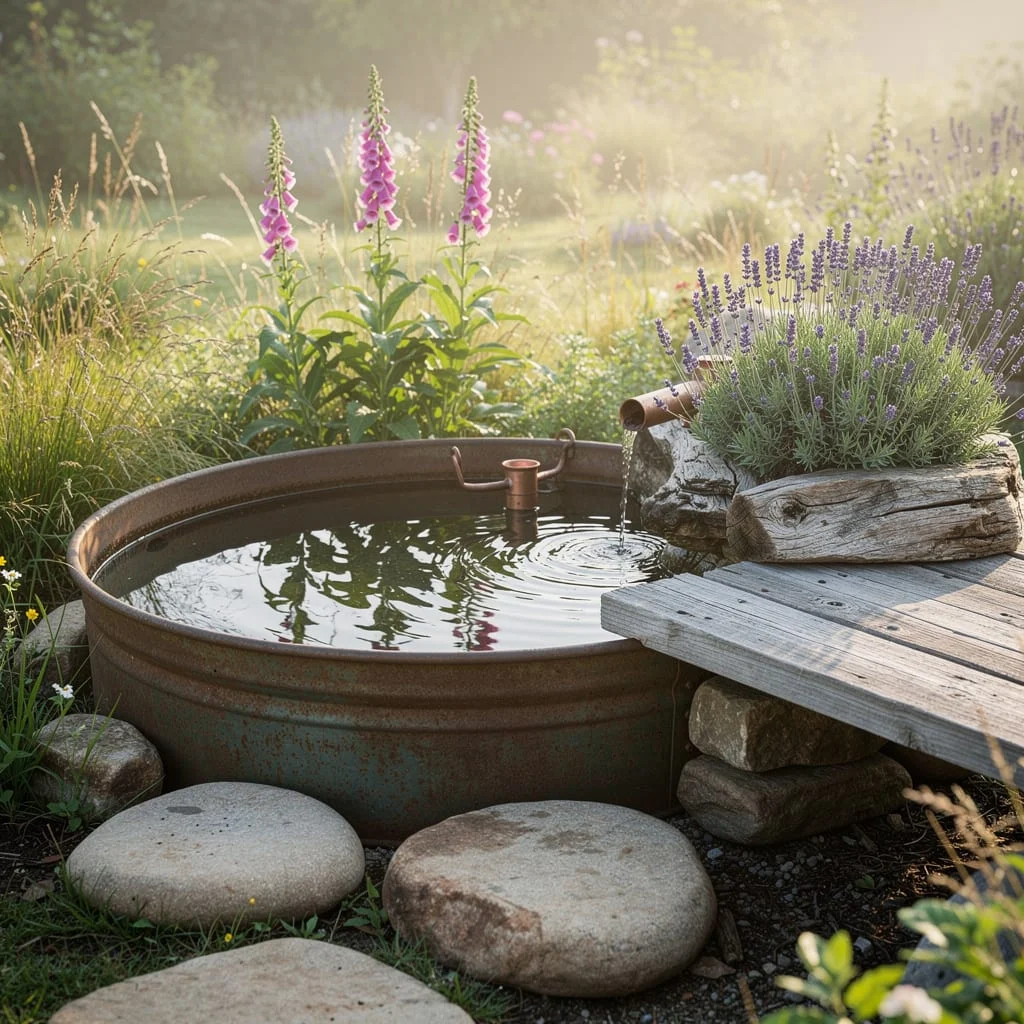 Water Feature, But Make It Vintage Farmcore