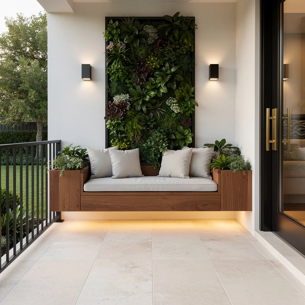 Float Those Benches and Get Luxe with Lighting