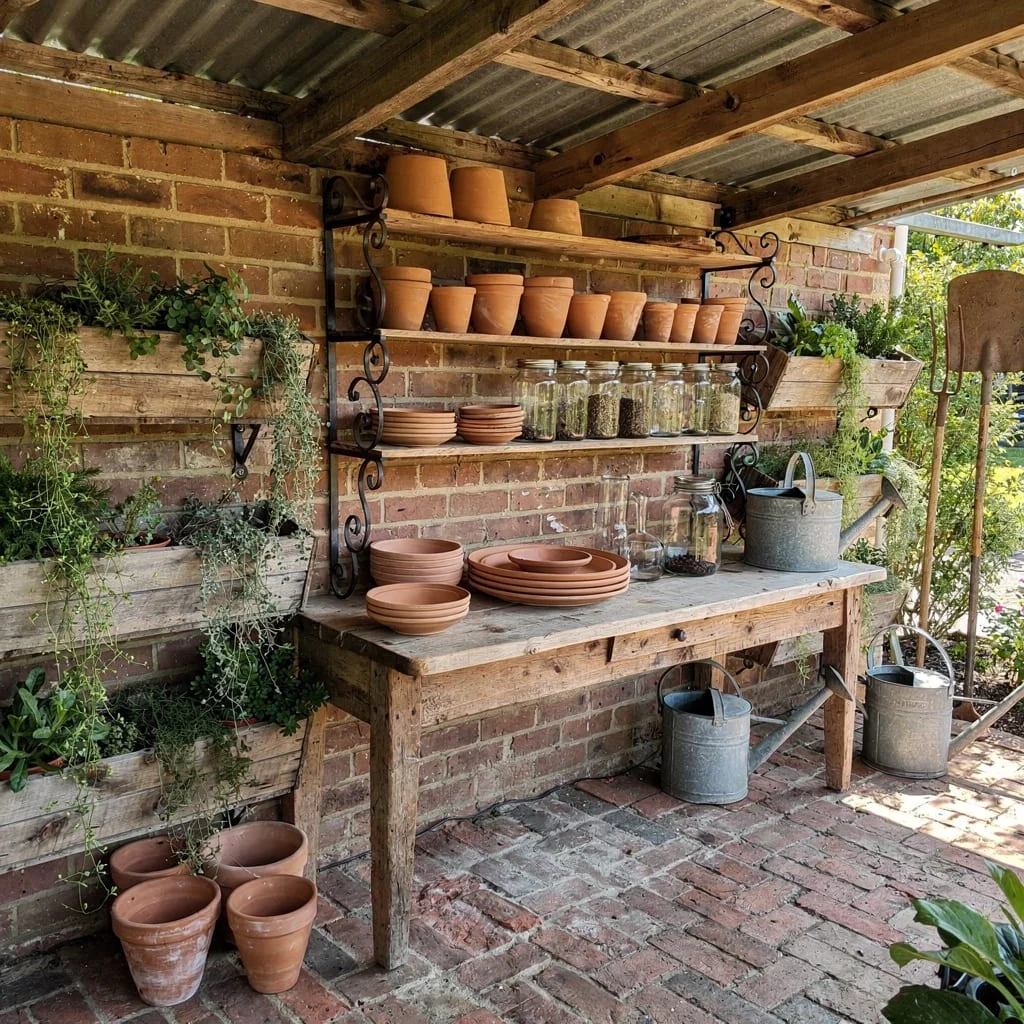 Upgrade Your Potting Station—Function AND Drama, Baby