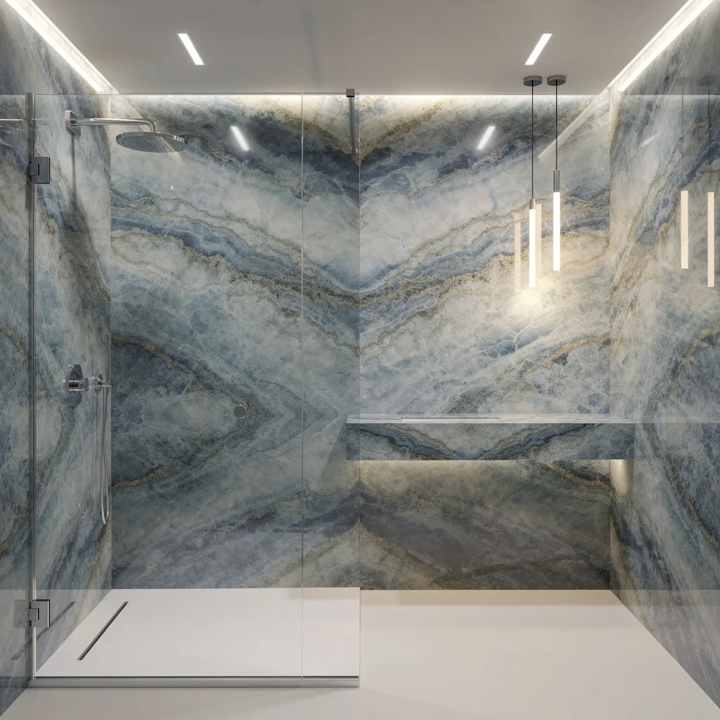 Blue Onyx Porcelain: Go Big or Go Home