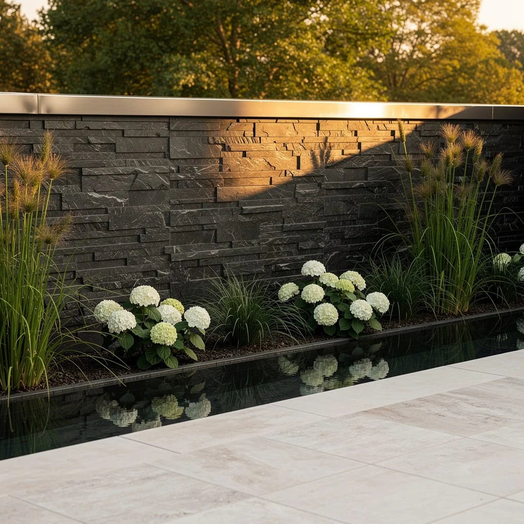 Slate Luxe: Privacy That’s All About Texture