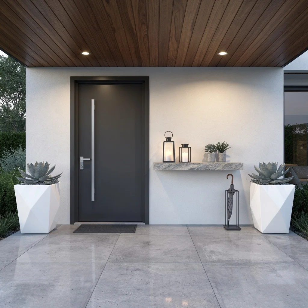 Work That Concrete and Succulent Sculpture